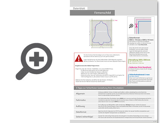 Product Bild firmenschild_in_glocke-form_konturgefr__st__einseitig_4_0-farbig_bedruckt